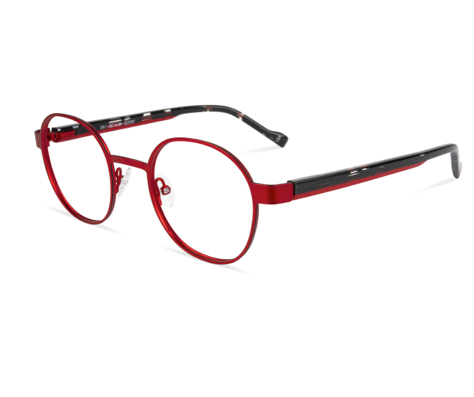 lunette de vue pour homme rouge