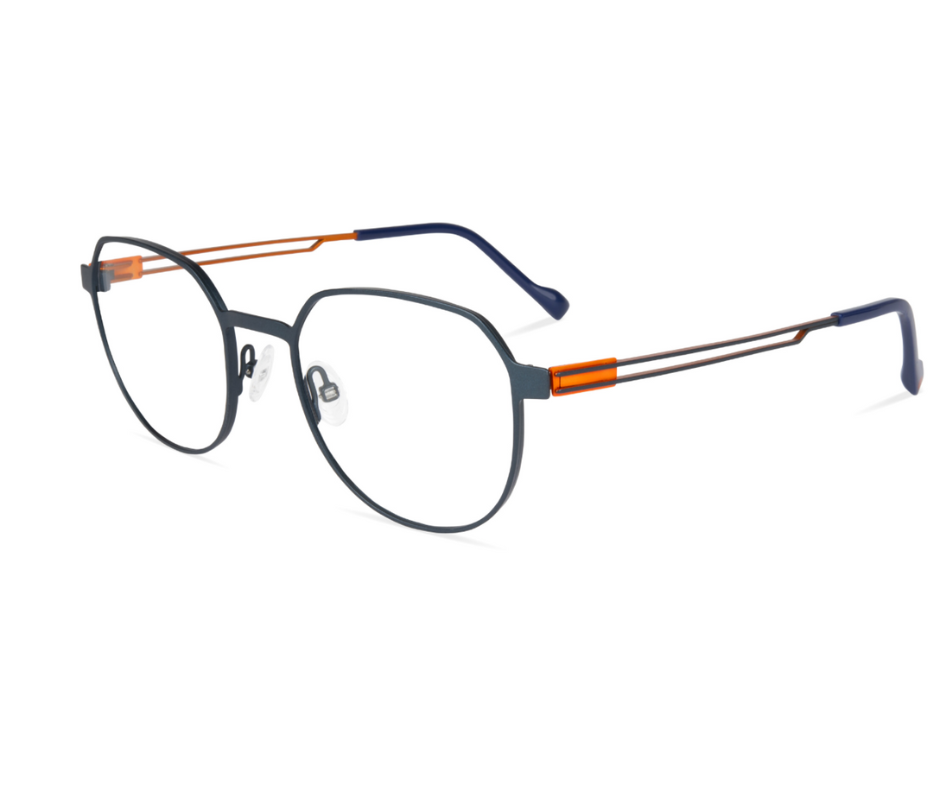 Lunette tendance et colorée homme