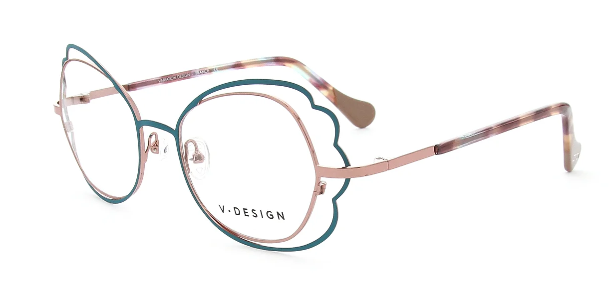 Lunettes colorées et originales pour femme