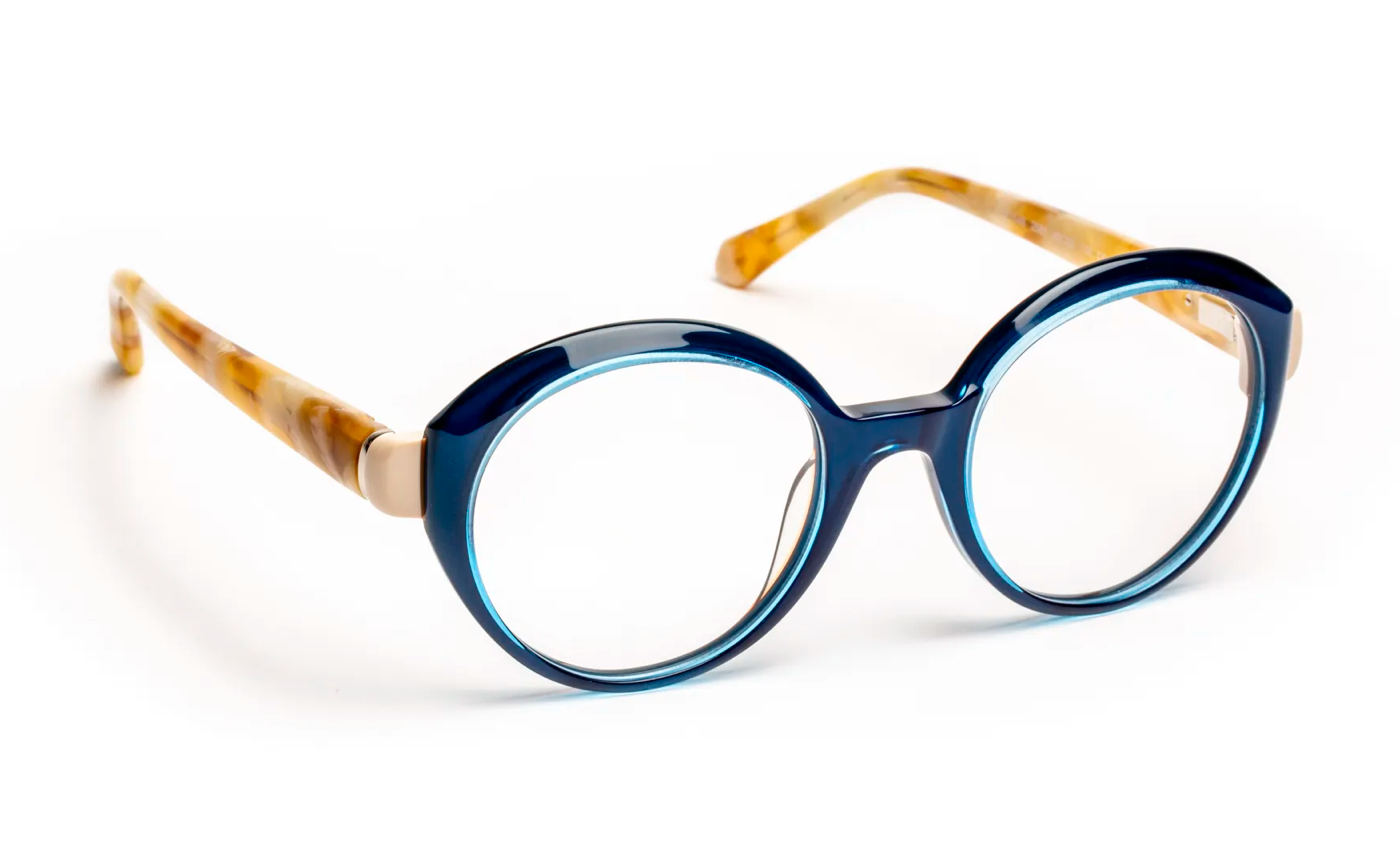 lunette femme bleu acétate