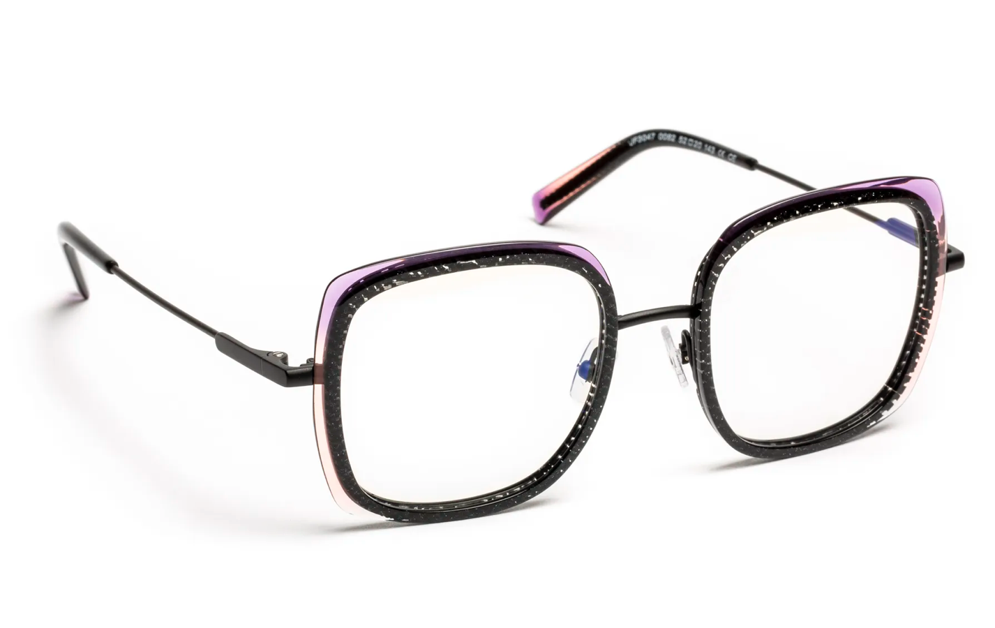 Lunette de vue femme carre violet